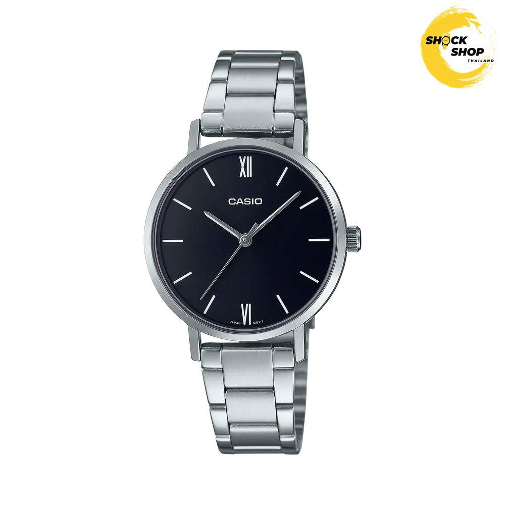 CASIO LTP-VT02D-1AUDF นาฬิกาผู้หญิง ของแท้