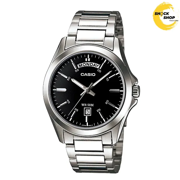CASIO MTP-1370D-1A1VDF นาฬิกาผู้ชาย ของแท้