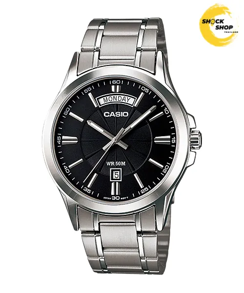 CASIO MTP-1381D-1AVDF นาฬิกาผู้ชาย ของแท้