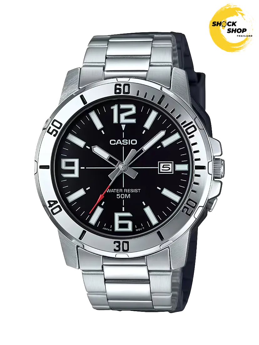 CASIO MTP-VD01D-1BVUDF นาฬิกาผู้ชาย ของแท้