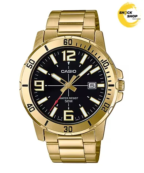 CASIO MTP-VD01G-1BVUDF นาฬิกาผู้ชาย ของแท้