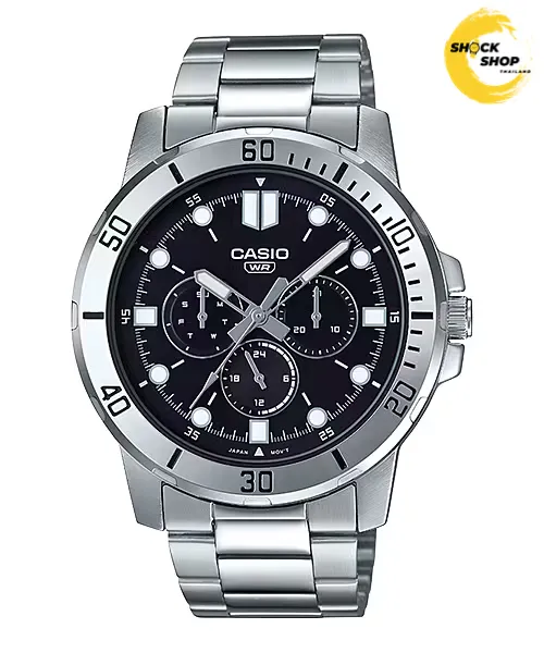 CASIO MTP-VD300D-1EUDF นาฬิกาผู้ชาย ของแท้