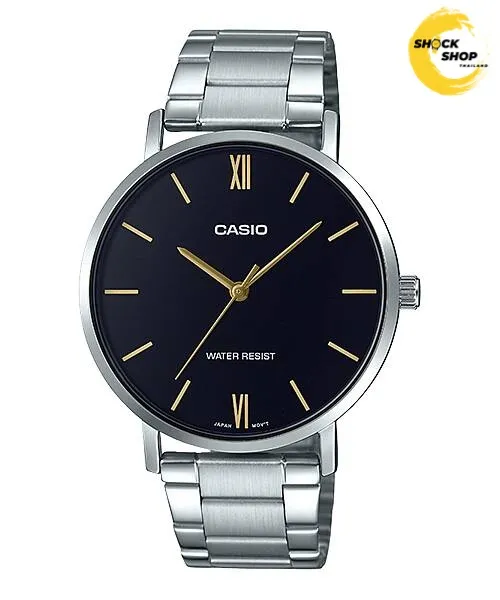CASIO MTP-VT01D-1BUDF นาฬิกาผู้ชาย ของแท้