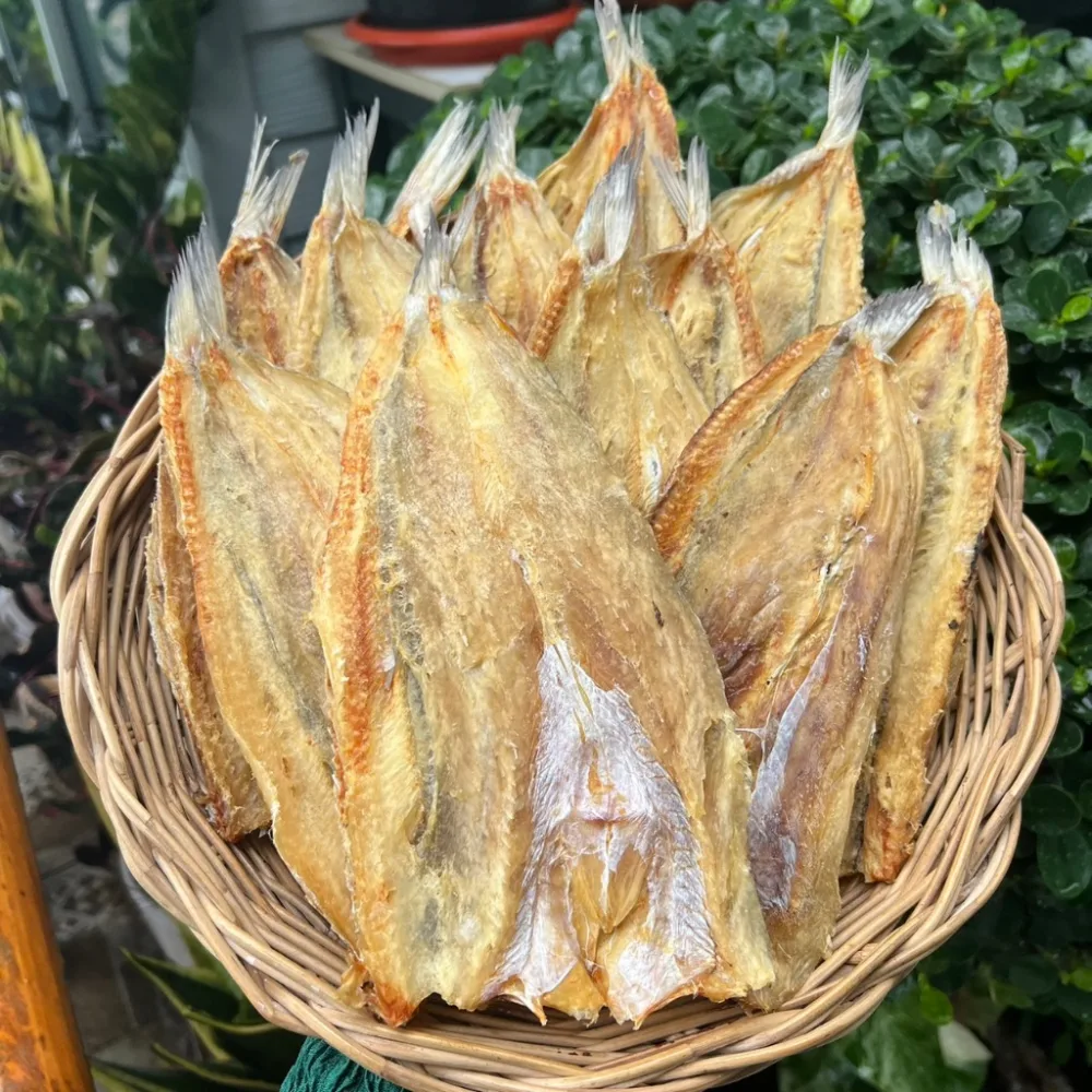 ปลาช่อนทะเลใหญ่ตากแห้ง 1Kg. ของฝากปากน้ำปราณ ราคาส่ง