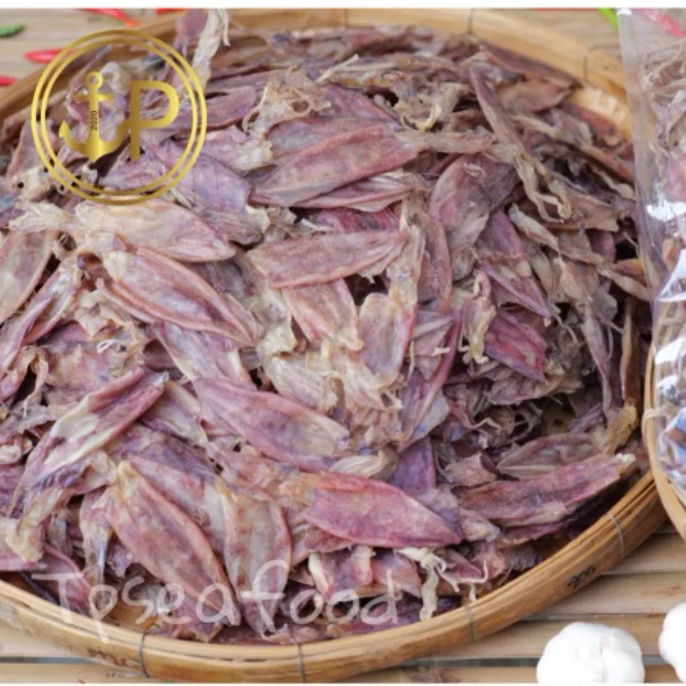 ปลาหมึกแห้ง หมึกเจาะตาไดร์ 1Kg. ตัวใส เนื้อหนา ไม่เค็ม ราคาส่ง