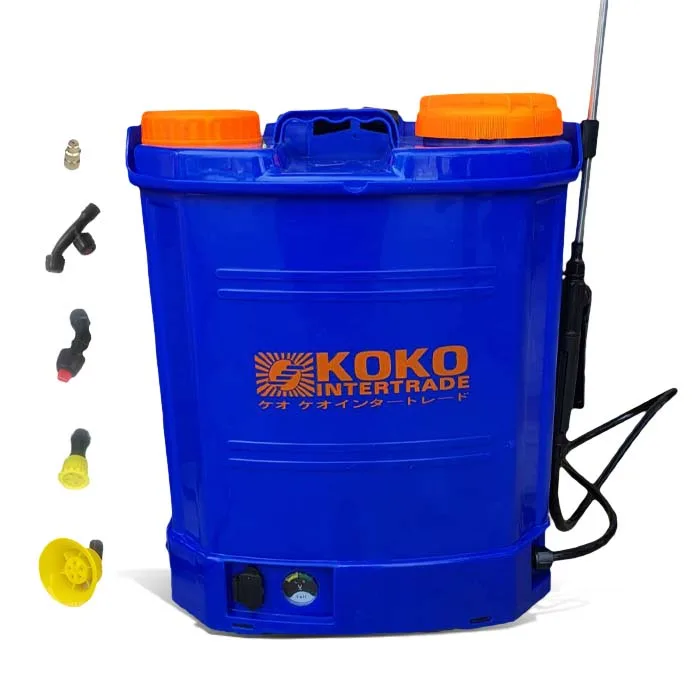 เครื่องพ่นยาแบตเตอรี่ KOKO ความจุ 20 ลิตร แรงดัน 5.5 บาร์
